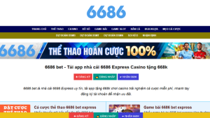6686 – Nhà cái đa dạng game hay, khuyến mãi cực nhiều thưởng cực khủng